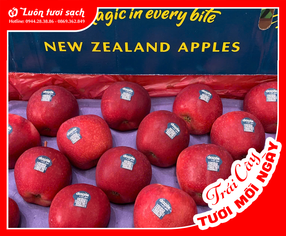 Táo Dazzle NW sz 70 nguyên thùng 17kg